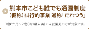 熊本市こども誰でも通園制度